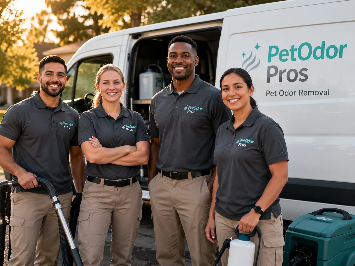 Pet Odor Removal team serving Pittsville, MD
